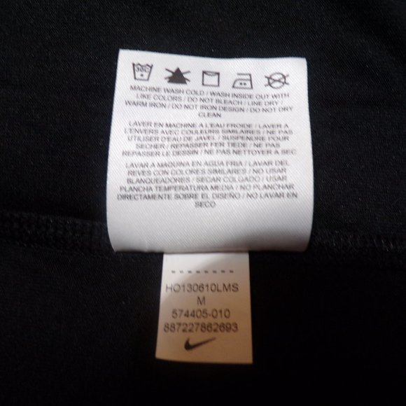 Nike DRI-FIT T-Shirt Men's, Size M, Black color - Picture 11 of 13